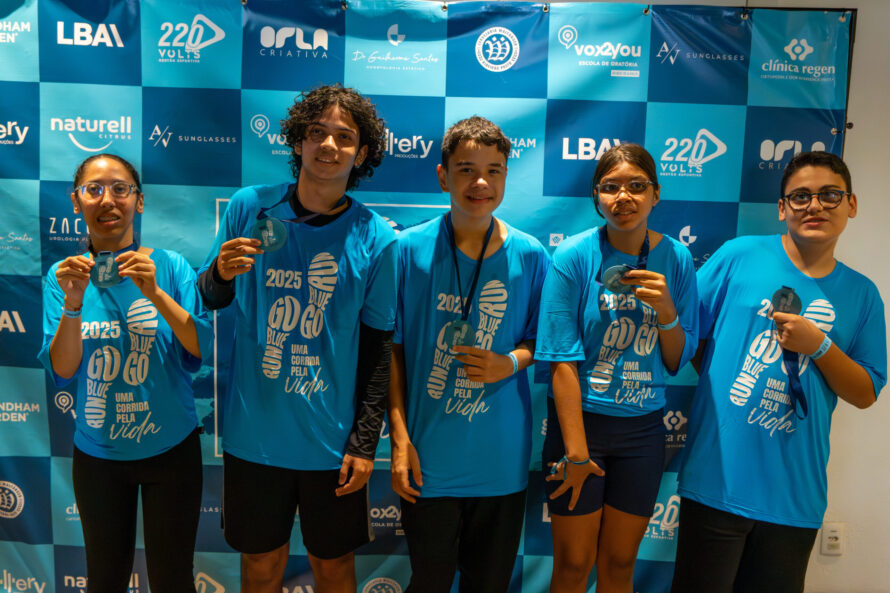Go Blue Run 2025: LBA apoia movimento por saúde, prevenção e inclusão.